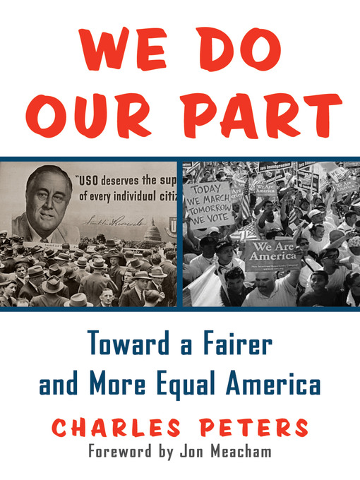 Title details for We Do Our Part by Charles Peters - Available